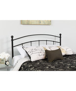 Black Metal Twin Headboard HG-HB1706-T-GG - $159.08 CAD