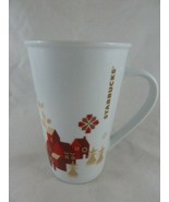 Starbucks Coffee Holiday Christmas Scene Red Town Large Cup Mug 22 oz 2013 - £12.41 GBP