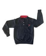 Vintage The North Face Extreme Sweatshirt Men&#39;s Medium USA Made Black &amp; Red - £15.96 GBP