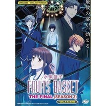 Anime Dvd Frutts Basket The Final Season 3 VOL.1-13 End Eng Sub - £22.17 GBP