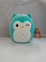 Squishmallows Winston the Halloween Owl With Stitches 8&quot; Plush Toy - £9.07 GBP