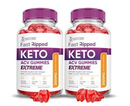Justified Laboratories (2 Pack Fast Ripped Keto ACV Gummies Extreme 2000... - $108.42