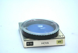 HOYA 80B 62mm Multi-Coated HMC Color Conversion Filter New - £13.23 GBP