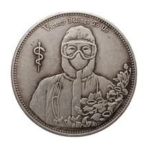 HB(254)US Hobo Nickel Morgan Dollar Silver Plated Copy Coin - £8.00 GBP