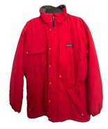 Vintage Patagonia Guide Parka Long Jacket 90’s Red Coat Hood Men’s Size ... - $79.19