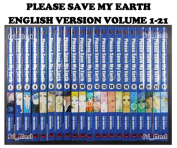 Please Save My Earth Manga Vol.1-21 by Saki Hiwatari English (HALF/FULL SET) - £107.15 GBP+