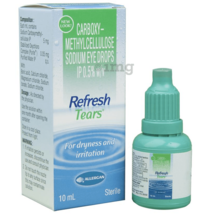 5 X Refresh Tears 0.5% Bottle Of 10ml Eye Drops 100% Natural - £33.12 GBP