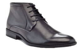 Franco Vanucci Men Greg 2 Ankle Lace up Boots Black Size 2 - $24.24+
