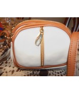 NEW  Valentina Made In Italy White vacheta Leather Cross Body Shoulder H... - $58.41