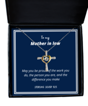 To my Mother in Law, May you be proud - Cross Dancing Necklace. Model 64039  - £31.25 GBP