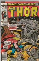 Thor #258 ORIGINAL Vintage 1977 Marvel Comics Grey Gargoyle Jack Kirby - £7.75 GBP