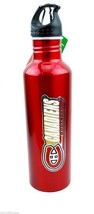 Montreal Canadiens NHL Hockey Team Aluminum Sports Bottle New with Minor defects - £11.66 GBP