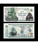 Zimbabwe 1 Myrillion Dollars Banknote 100 Trillion UNC - $5.92 CAD