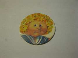 vintage 1984 Cabbage Patch Kids Board Game Piece: Blonde Headed round chip - $1.00