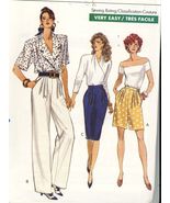Misses&#39; Petite Shorts Pants Skirt Sewing Pattern Vogue 7449 ~ Sz 12-16  ... - £3.16 GBP