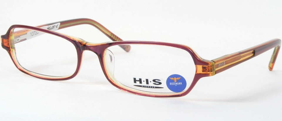 H.I.S HPL78-006 Multicolor UNIQUE RARE EYEGLASSES GLASSES FRAME HIS 49-1... - $49.50