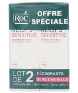 RoC Keops  2 x 30ml Roll-On Deodorant 48H Sensitive Skin EXP:2027 - $626.39 MXN