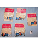 Lot of 5 Vintage Packaged Designland Crafts Uniformed Men-Lot No. 2 - $9.50