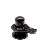 Religious 694Ct Large Black Obsidian Carved Shiva God Idol Shivling - €35,87 EUR