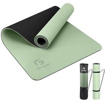 Double-Layer Non-Slip Yoga Mat - 72"x24", Eco-Friendly with Free Carryin... - $65.29
