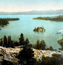 Lake Tahoe California Postcard Emerald Bay Nature Landscapes c1950-60s PCBG8A - £15.94 GBP