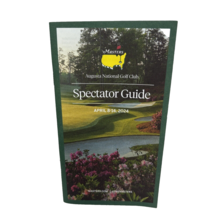 Masters Augusta National Golf Club Spectator Guide April 8-14, 2024 - €15,37 EUR