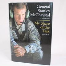 SIGNED Stanley McChrystal My Share Of The Task Military History Afghan War HC DJ - $39.01