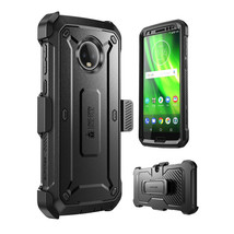 For Moto G6 Case, SUPCASE Full-Body Rugged Holster Cover with Screen Protector - £31.63 GBP