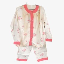 VTG NOS Pajamas Love Letters Print Sleep-ease Brand Cotton Flannel Women... - $1,656.04 MXN