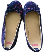 GYMBOREE~ Girls&#39; Size 12 ~ Flat ~ Blue ~ Lightweight ~ Casual STAR Shoes - $356.03 MXN