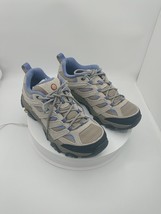 Merrell J035880 Womens Hiking Boots Moab 3 Aluminum/Marlin US Size 9.5 Outdoors - £51.59 GBP