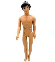1992 Disney Aladdin Prince Ali Ken Doll Mattel Barbie Nude 12” - £6.28 GBP