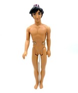 1992 Disney Aladdin Prince Ali Ken Doll Mattel Barbie Nude 12” - £6.25 GBP