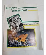 Vintage 1980s Oregon Ducks Game Program 1988 vs Gauchos Basketball 80s VTG - £11.47 GBP