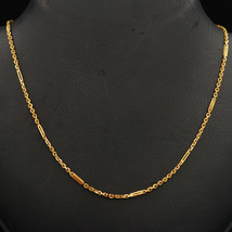 22 Karat Seal Genuine Gold 9&quot; Rope Chain Great Grand Parents Beautiful Jewelry - £2,173.87 GBP