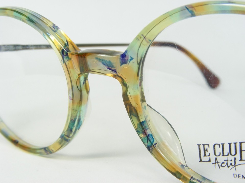 Vintage LE CLUB Actif RAY 44 678 MULTICOLOR EYEGLASSES GLASSES 44-14-140mm Italy Item image 7