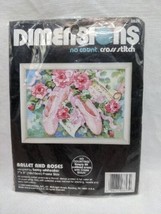 Dimensions No Count Cross Stitch Ballet And Roses 7&quot; X 5&quot; - £17.76 GBP