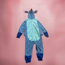 Halloween Lilo and Stitch Plush Sleepwear Costume Hooded size Small - $16.78