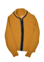 Vintage Parkley Sweater Mens M Shetland Wool Full Zip Cardigan Cowichan ... - $43.39