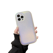 Anymob iPhone Moon Dust Gradient Aurora Case Soft Silicon Shockproof Phone Cover - £23.10 GBP