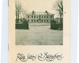 Rada Sateri Restaurant Booklet Mölnlycke Sweden 1980&#39;s - $17.82