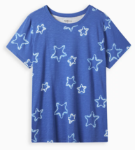 TORRID Classic Fit blue star tie dye t-shirt ,Plus size 4X(26) - £25.88 GBP