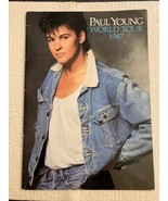 PAUL YOUNG WORLD TOUR 1987 PROGRAM BOOK - £7.37 GBP