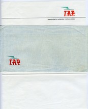 T A P Stationery and Envelope  Transportes Aéreos Portugueses - $14.83