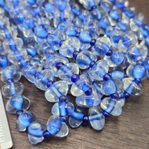 Collana di perle in vetro soffiato a mano vintage a forma di triangolo... - $697.66 MXN