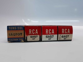 Tung-Sol/RCA 6AQ7GT Electron Tube Lot of 4 - $25.30