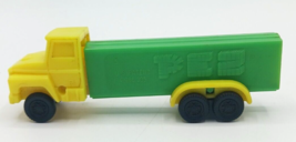 Vintage PEZ Truck R1 No Feet 3.9 Slovenia Yellow and Green - £17.40 GBP