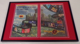 1993 Dragon Strike Game 12x18 Framed ORIGINAL Vintage Advertising Display - £55.37 GBP