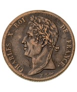 1829-A Pièce De 5 Centimes Des Colonies Françaises (Extra Fine, VF) KM# ... - $103.87