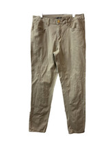 New Directions Weekend  Chino Jeans Women Size 14 Pants Tan Khaki - $16.25